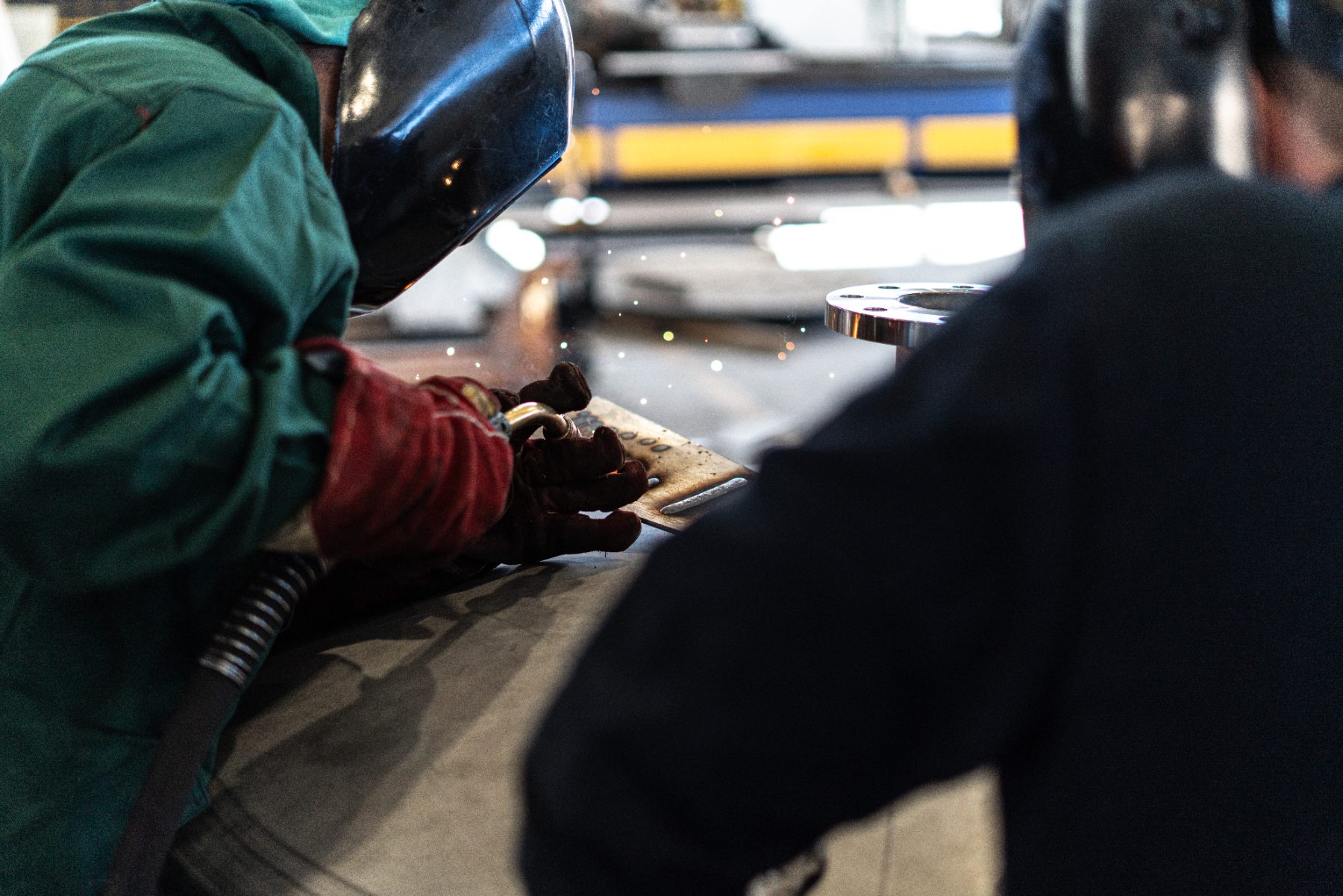 officina di carpenteria metallica